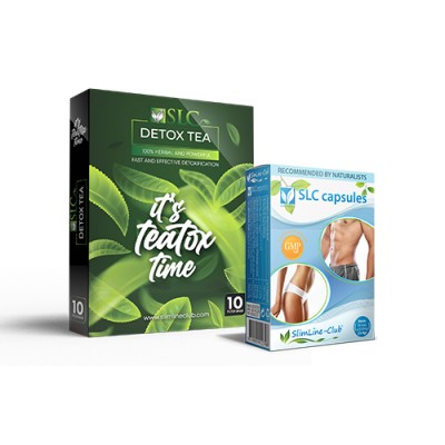 SLC capsule 12 Detox Čaj